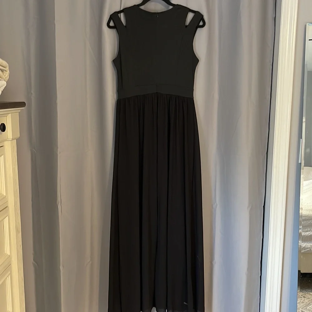 BN without  Tags small dressy pant suit with overlay - Picture 3 of 6